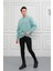 Store Erkek Kahverengi Bisiklet Yaka Relaxed Regular Sweatshirt 1