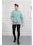 Store Erkek Kahverengi Bisiklet Yaka Relaxed Regular Sweatshirt 3