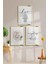 Çerçeveli Tablo Modern Sanatsal Dekorasyon Ev Dekoru Üçlü Çerçeve Love Home Yazılı 1