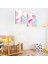 Bebek Odası Çocuk Odası Doğumgünü Parti Pano Tablo Mdf Baskı Dekorasyon Hayvanlar Diyarı Resim Çerçeveli Çocuk Odası 20X30 1