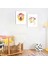Bebek Odası Çocuk Odası Doğumgünü Parti Pano Tablo Mdf Baskı Dekorasyon Hayvanlar Diyarı Resim Çerçeveli Çocuk Odası 20X30 1