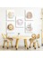 Bebek Odası Çocuk Odası Doğumgünü Parti Pano Tablo Mdf Baskı Dekorasyon Hayvanlar Diyarı Resim Çerçeveli Çocuk Odası 20X30 1