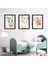 Bebek Odası Çocuk Odası Doğumgünü Parti Pano Tablo Mdf Baskı Dekorasyon Hayvanlar Diyarı Resim Çerçeveli Çocuk Odası 20X30 1