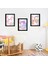 Bebek Odası Çocuk Odası Doğumgünü Parti Pano Tablo Mdf Baskı Dekorasyon Hayvanlar Diyarı Resim Çerçeveli Çocuk Odası 30X40 1