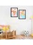 Bebek Odası Çocuk Odası Doğumgünü Parti Pano Tablo Mdf Baskı Dekorasyon Hayvanlar Diyarı Resim Çerçeveli Çocuk Odası 30X40 1