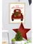 Çerçeveli Ahşap Çerçeve Yılbaşı Noel Tekli Tablo Çerçeveler Dekorasyon Ev Dekoru 1