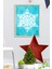 Çerçeveli Ahşap Çerçeve Yılbaşı Noel Tekli Tablo Çerçeveler Dekorasyon Ev Dekoru 1