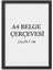 Diploma Çerçevesi Belge Çerçevesi Sertifika Fotoğraf Çerçevesi A4 Tekli Boş Çerçeve 21X30 1