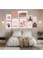 Özcanlar Dekorasyon Çoklu Çerçeveler Baskılar Baskı Seti Ev Dekoru Tablo 1