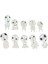 10PCS/LOT Mononoke Karanlık Aydınlık Bebekleri Reçine Karikatür Figürinler Oyuncaklar 10 Pcs/set (Yurt Dışından) 4
