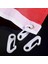 10PIECES Snap Hook Clips Ekli Yedek Beyaz 2.3 Inç Uzunluğunda (Yurt Dışından) 2