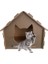 Çatılı Kedi Evi 1