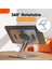 Tablet Stand 360 ° Dönen Ayarlanabilir Yükseklik Taşınabilir Montaj Ofis Gümüş (Yurt Dışından) 3