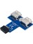 Yeni USB 9 Pimli Başlık (2x5) Ila 2 Soket Çift Anakart Adaptörü (Yurt Dışından) 4