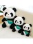 Çin Panda Peluş Oyuncak Kız Erkek Bebek 30 cm 4