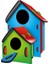 2698 Kumtoys Ahşap Kuş Evi Boyama 3
