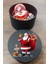 Özel Baskılı Yuvarlak Kutuda Işıklı Kar Küresi ve Noel Baba Çikolataları 1