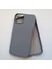 iPhone iPhone 14 Plus (6.7) ile Uyumlu Logosuz Lansman Içi Kadife Silikon Kılıf 1