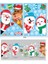 Yılbaşı Sticker Karikatür Noel Baba Elk Tavşan Kar Tanesi Tekrarlanabilir Sticker Cam Pencere Yılbaşı Dekorları Hediyesi (Yurt Dışından) 2