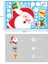 Yılbaşı Sticker Noel Baba Snowman Elk Gönder Hediye Snowflake Pvc Sticker Cam Pencere Yılbaşı Süsleri (Yurt Dışından) 2