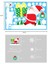 Yılbaşı Sticker Noel Baba Snowman Elk Gönder Hediye Snowflake Pvc Sticker Cam Pencere Yılbaşı Süsleri (Yurt Dışından) 3