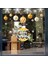 Yılbaşı Sticker Balon Mutlu Noel Kar Tanesi Sticker Cam Pencere Yılbaşı Dekorları (Yurt Dışından) 1