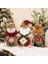 3 Adet Yılbaşı Hediye Çantası 3D Bebek Noel Baba Kardan Adam Elk Noel Arifesi Apple Bags Çocuk Hediye Şeker Çantası Yılbaşı Dekorları (Yurt Dışından) 3