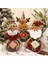 3 Adet Yılbaşı Hediye Çantası 3D Bebek Noel Baba Kardan Adam Elk Noel Arifesi Apple Bags Çocuk Hediye Şeker Çantası Yılbaşı Dekorları (Yurt Dışından) 5