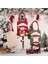 3 Adet Yılbaşı Hediye Çantası 3D Bebek Noel Baba Kardan Adam Elk Çanta Şeker Paketi Çantalar Yılbaşı Dekorları (Yurt Dışından) 5