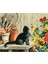 Hayvan Siyah Kedi Dıy Elmas Mozaik Tablo Mozaik Puzzle 30X40 cm (Yurt Dışından) 1
