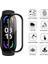 Xiaomi Mi Band 5 ve 6 Uyumlu A+ Yüksek Kalite 5d Tam Kaplayan Kırılmaz Nano Ekran Koruyucu 1