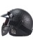 Retro Harley Kask Deri Kişilik Kask Elektrikli Yarım Kask Kask (Yurt Dışından) 1