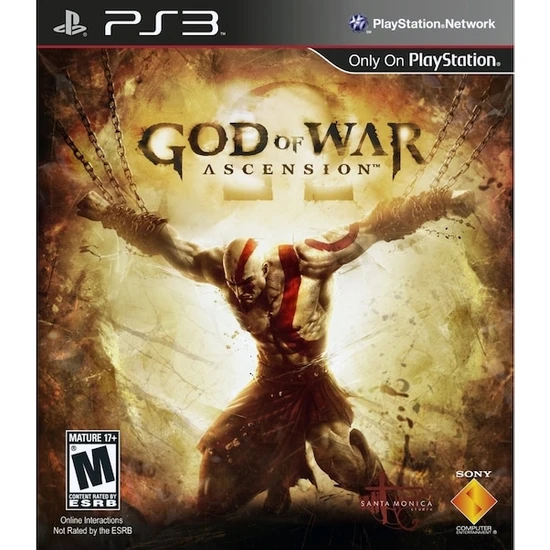 Sony God Of War Ascension Ps3 Oyun