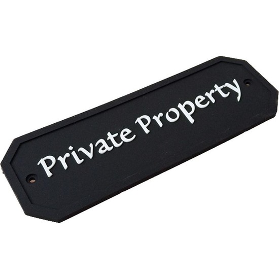 IENIN Pvc House Kapı Plake Özel Mülkiyet Açık Bahçe Fiyatı