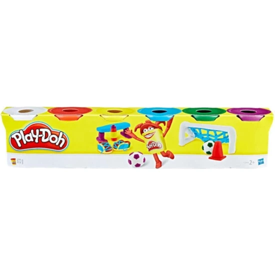 Play-Doh Play-Doh 6'lı Oyun Hamuru C3898