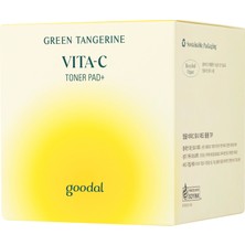 Goodal Tangerine Vita C Toner Pad Plus - Yeşil Mandalina Özlü Aydınlatıcı Tonik Ped