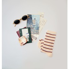 Gentry Stripe Pamuklu Çorap