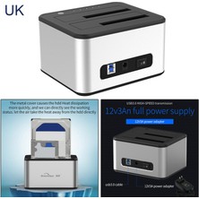 Dolity 2.5 "3.5" Sabit Disk Docking Istasyonu Sabit Disk Dock Çevrimdışı Klon Uk Fiş (Yurt Dışından)