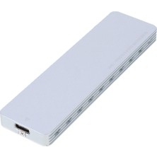 Yeajion Gümüş M.2 Muhafaza USB 3.1 Tip- USB Kablosu ile Dış Kasa, Kurulumu Kolay (Yurt Dışından)