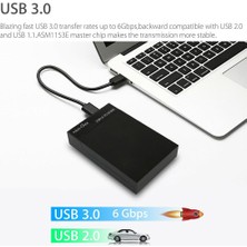 Dolity USB 3.0 Harici 2.5 "3.5" Sata Sabit Disk Kasası HDD Disk Kılıfı Ab Fişi (Yurt Dışından)