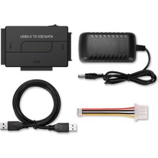 Dolity Sata/ıde - USB 3.0 Adaptör Dc Dc Güç 12V Kiti 2,5 "/3.5" Inç Ide ve Sata (Yurt Dışından)