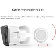 Demon Knight Bluetooth Vr Gözlük Cep Telefonu 3dvr Kask Sanal Gerçeklik (Yurt Dışından)