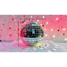 Impes Elektronik Aynalı Küre 25CM Disco Topu (Mırror Ball) Aynalı Disko Topu