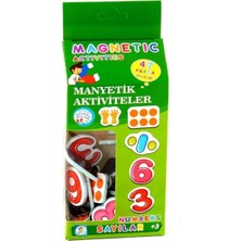 Utku Oyuncak Manyetik Alfabe 70 Parça-Manyetik Sayılar 47 Parça (2'li Magnet Set) (Magnet Alfabe-Ma