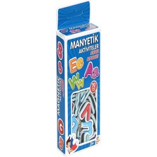 Utku Oyuncak Manyetik Alfabe 70 Parça-Manyetik Sayılar 47 Parça (2'li Magnet Set) (Magnet Alfabe-Ma