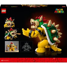 LEGO® Super Mario™ Mighty Bowser™ 71411 - Yetişkinler için Koleksiyonluk Yaratıcı Oyuncak Yapım Seti (2807 Parça)