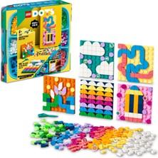 LEGO® DOTS Yapıştırılabilir Kare Parçalar Mega Paket 41957 - 6 Yaş ve Üzeri Çocukların Tasarımlarını Paylaşması için Kişiselleştirilebilir Kanvas Yapım Seti (486 Parça)