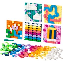 LEGO® DOTS Yapıştırılabilir Kare Parçalar Mega Paket 41957 - 6 Yaş ve Üzeri Çocukların Tasarımlarını Paylaşması için Kişiselleştirilebilir Kanvas Yapım Seti (486 Parça)