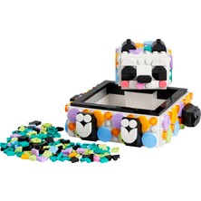 LEGO DOTS Sevimli Panda Tepsi 41959 - 6 Yaş ve Üzeri Çocuklar için Yaratıcı ve Kullanışlı Saklama Kutusu Yapım Seti (517 Parça)