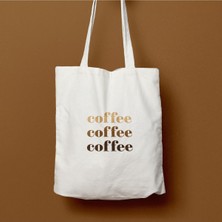 Pharma Acqua Coffee Baskılı Bez Çanta